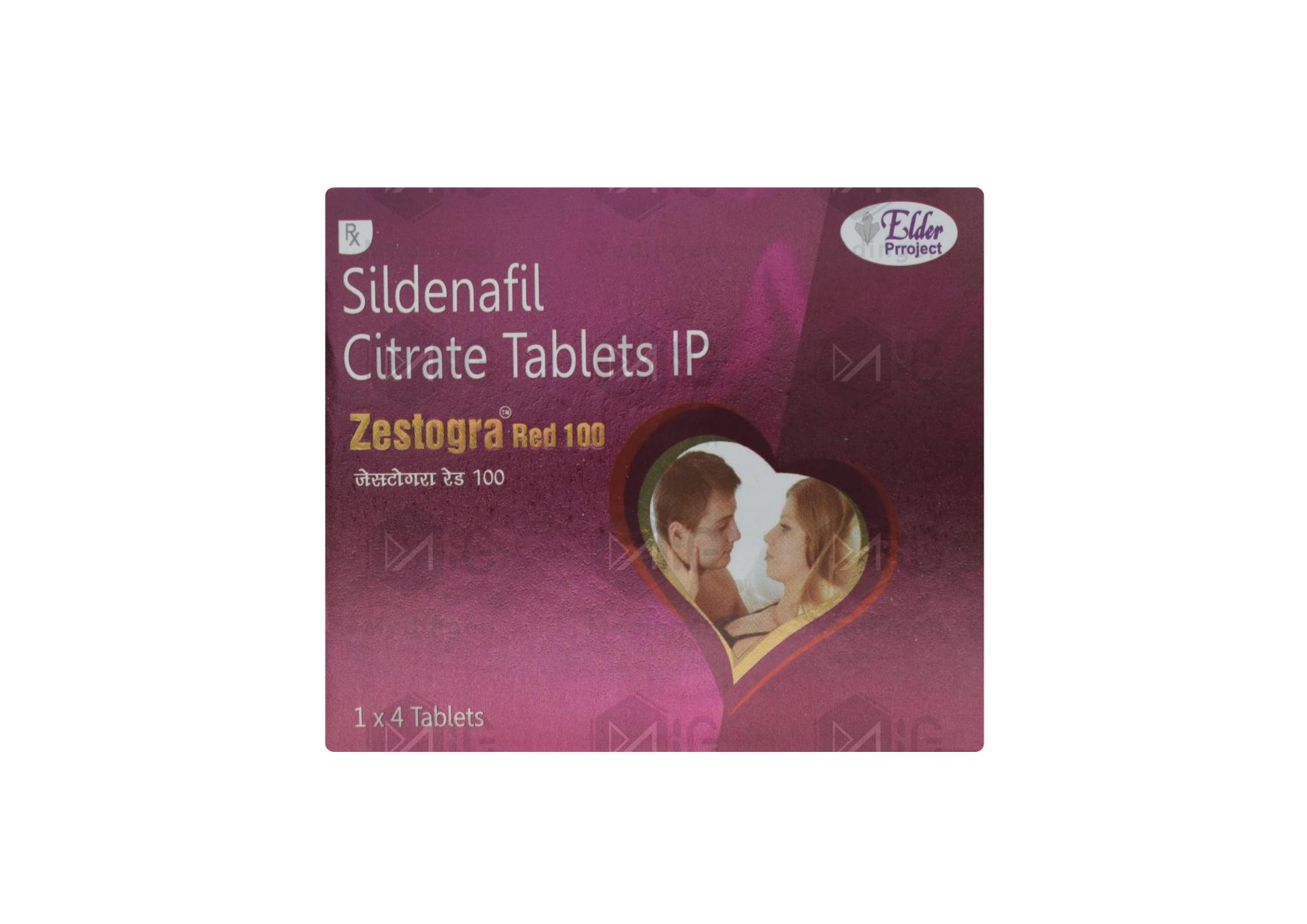 ZESTOGRA RED 100MG